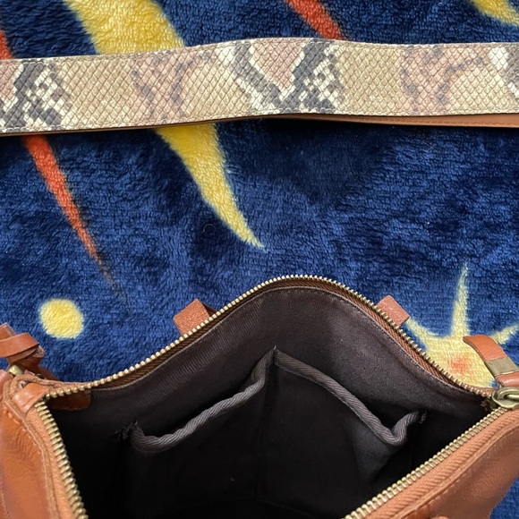 Madewell Transport Leather Crossbody Brown Bag, With Extra Strap And Coin Purse - Picture 4 of 4